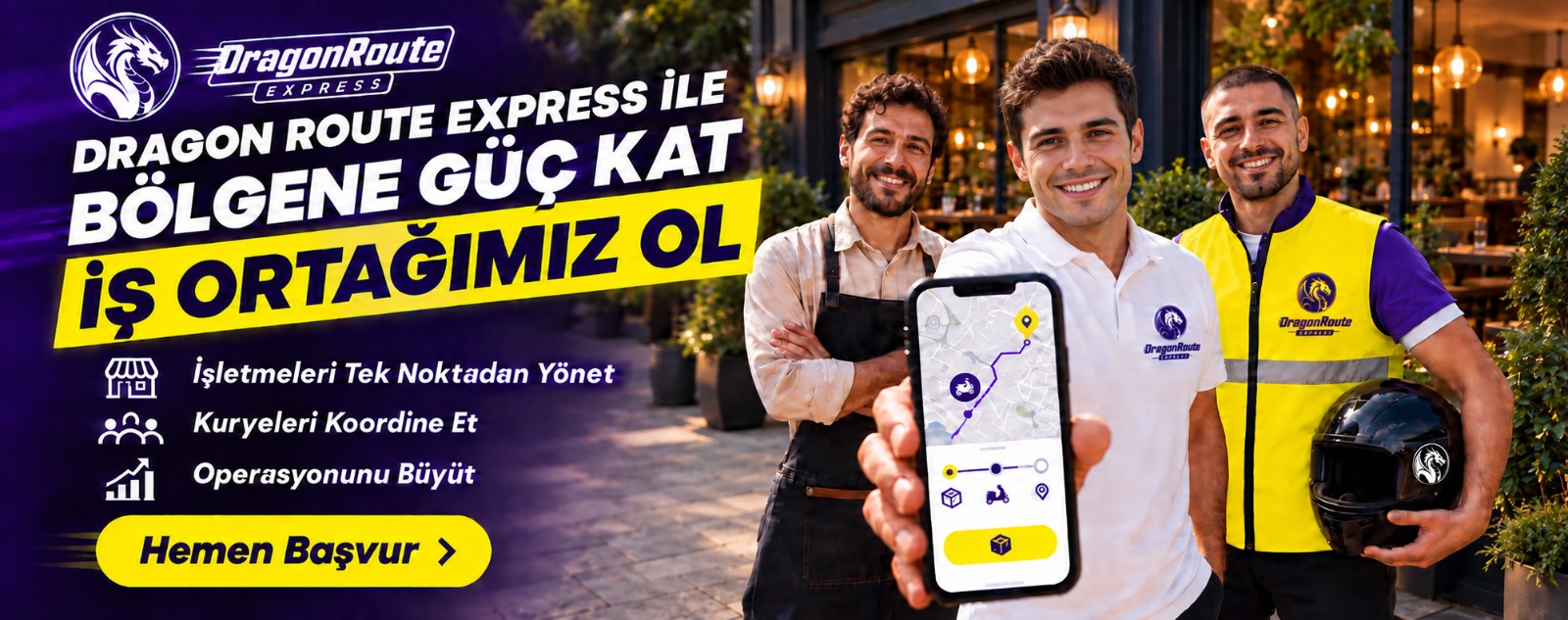 Dragon Route Express ile Bölgene Güç Kat, İş Ortağımız Ol